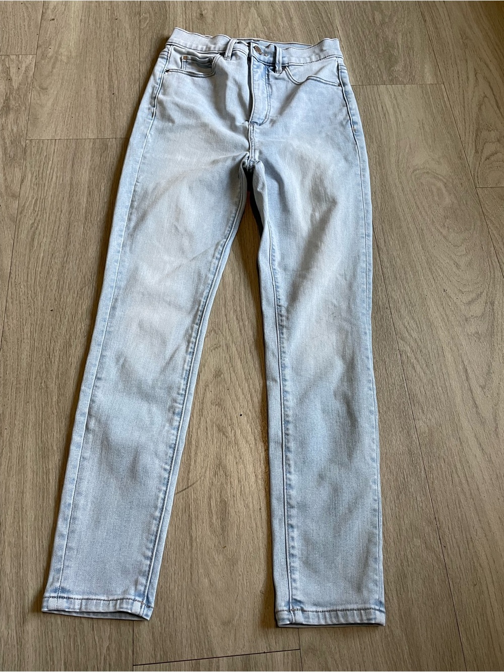Ann Taylor Light Blue Skinny Jeans